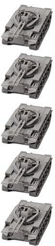 5 Pezzi M42 Duster Scala 1/144 Semovente Contraereo Americano DIY In Resina Modello Duster SPAAG Della Guerra Fredda Per Diorami E Appassionati