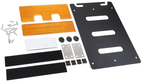 DEARMAMY Effector Pedal Board aus Robustem Material Single Effector Board Gitarren Effektgerät Halterung Langlebig und Stabil für Gitarre Zubehör Einfache Handhabung und Zuverlässige