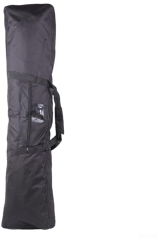 Takedown - Bolsa de transporte de arco recurvo, lona acrílica ligera, resistente a la abrasión, con bolsillos internos, opciones de almacenamiento seguro, varios tamaños, color negro, para caza y