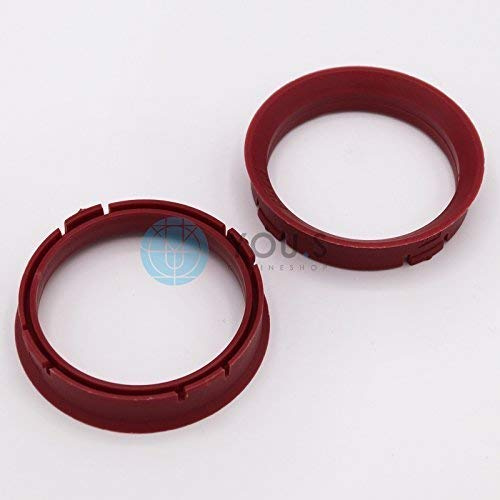 2 x ZENTRIERRINGE DISTANZRING für ALUFELGEN FZ83 66,45-57,1 mm CMS, DBV, Proline Wheels, Schmidt Revolution