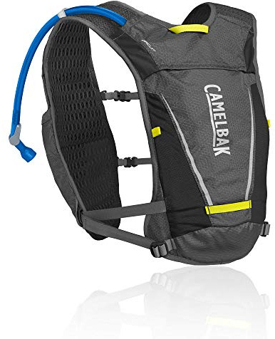 CamelBak Unisex – Erwachsene Circuit Vest 50oz Graphite/Sulphur Spring, schwarz, Einheitsgröße