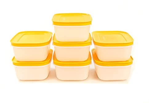 Tupperware Scatola Igloo 450 ML Bianco Arancione (7) 34475