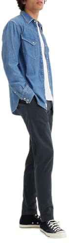 Levi's Xx Chino Slim Ii, Pantaloni Uomo, Blu ( Baltic Navy Shady Gd Ccu B ), 32W / 30L