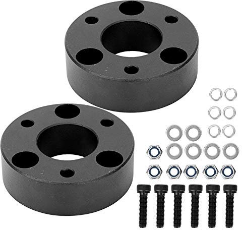 Yctze 2.5 Zoll Aluminium Front Leveling Lift Kit Zubehör Aluminium Ersatz für 1500 4WD 2006-2019 für Dodge Ram 3 Leveling Kit Höherlegung Vorne