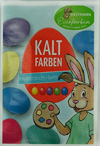 Eierfarben Ostereier Kaltfarben Bunte Färbetabletten