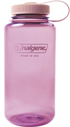 Nalgene Sustain Tritan BPA-freie Wasserflasche aus 50% Plastikmüll, 900 ml, breite Öffnung, Kirschblüte, Cherry Blossom