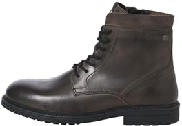 JACK & JONES JFWDELANEY Leather Boot, Botas Hombre, Antracita, 42 EU
