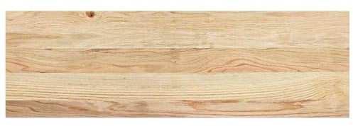 vidaXL Treppenstufen 20 STK. Unbehandelt 80x30x2 cm Massivholz Eiche, Treppenstufe für Holztreppen, Treppenstufe Holz, Fenstersims, Treppenstufe Eiche