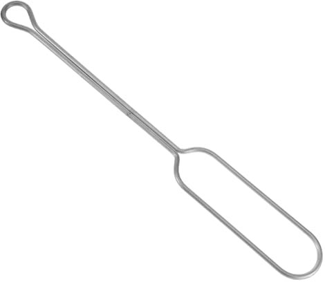 Holibanna Stainless Steel Wine Stirrer Wand Sturdy Home Brewing Stirring Tool Metal Wine Mixing Paddle for Household and Commercial Use