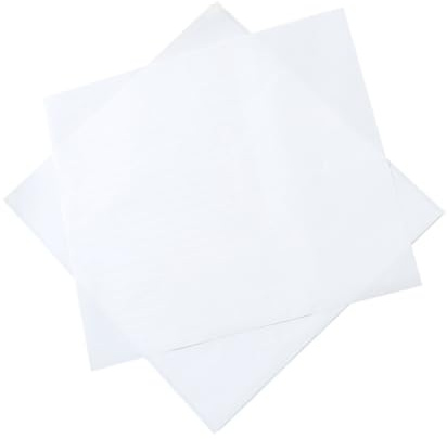 NOLITOY 100 pièces Papier Emballage Frites Absorbant Huile Jetables pour Friture et Barbecue Cuisson Pâtisserie Gâteau Écologique