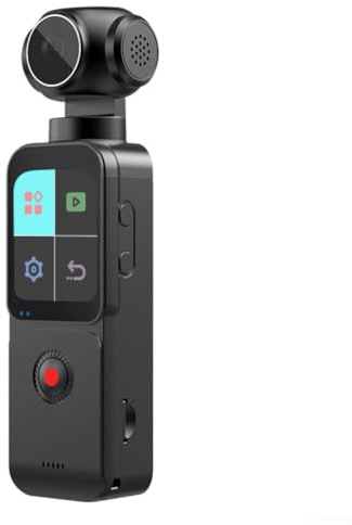 Action Camera, video HD 5K, display da 1,7, obiettivo grandangolare a 150°, batteria da 1000 mAh, per appassionati di sport d'avventura e avventura (aereo singolo 5K)