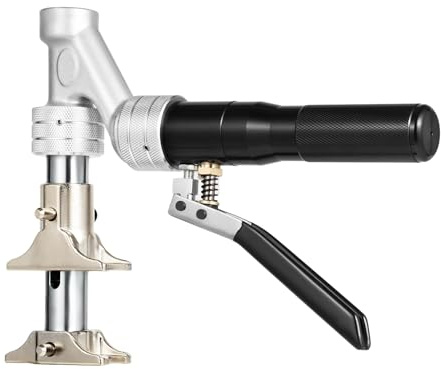 Pinza a pressa, 1,6 – 3,2 cm, 3T idraulica, in alluminio, con testa girevole a 360° per Rehau HIS