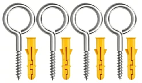 GOWENIC di Asciugatura per Vestiti con Fune Antiruggine |Kit in Acciaio Inox con Tenditore per Patio Esterno