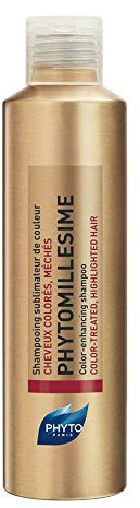 Phyto Phytomillesime Shampoo Sublimante del Colore per Capelli Colorati, con Mèches, Protegge il Colore, Formato da 200 ml
