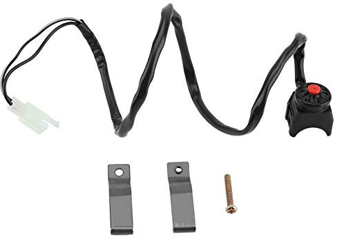 Aramox Killswitch killschalter notausschalter Motorrad Motocross, Universal Switch zündunterbrecher Hupentaste Stop 22mm Lenker Für Motorrad anlasser killschalter Schalter Masse