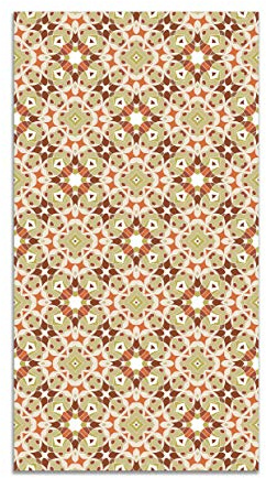 Panorama Vinylteppich - Modell Orientalische Type Orange Hydraulik - 60x200 cm - Verschiedene Größen - Deko Küche, Läufer und Outdoor