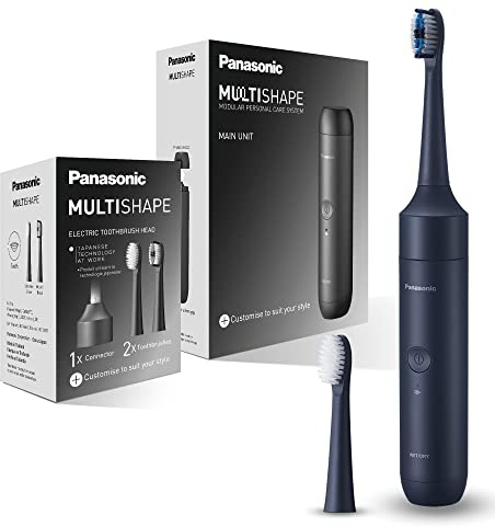 Panasonic MULTISHAPE Sistema Modulare per la Cura della Persona ER-CTB1, testina per spazzolino da denti elettrico con spazzola ultrafine, multi-fit e batteria ricaricabile Ni-MH