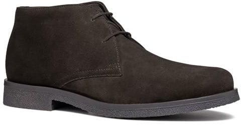 Geox Uomo Claudio A Ankle Boot, MUD, 41 EU, u Claudio a-suece, 41 EU