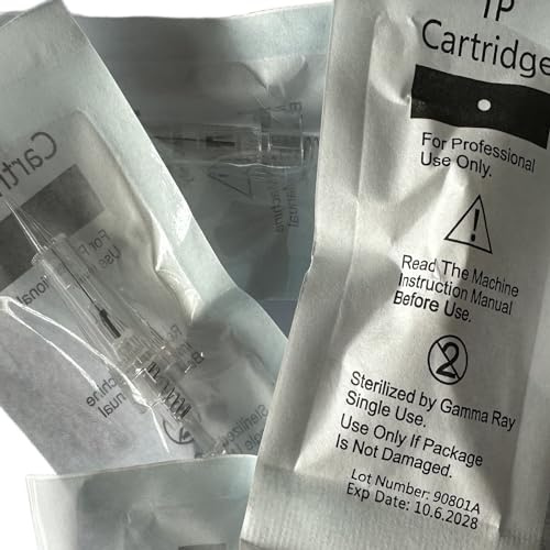 20 Stück Einweg Bajonett Permanent Makeup Nadeln Tattoo Cartridge Nadeln Cartridges Needles Augenbrauen (5F)