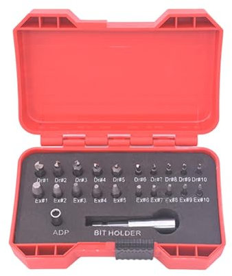 Schraubenausdreher-Set für beschädigte Schrauben – Schraubenausdreher-Set für gebrochene Bolzen | Easy Out Schraubenausdreher-Set, Ausdreher-Set für abisolierte Schrauben, Muttern und Bolzen