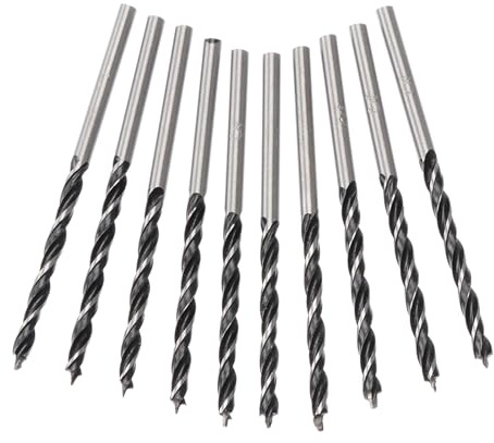 Navna Metallbohrer, 3 mm, Hartstahl, Spiralbohrer, Schlangenbohrer für elektrische Bohrer, Werkzeug, Zubehör, Werkzeuge, 10 Stück