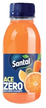 Santal Ace Zero Zuccheri Aggiunti 250 ml Confezione da 6 Bottiglie