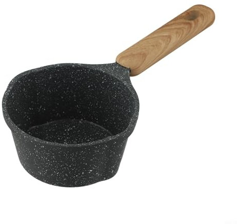 Huilier chaud compact en fonte d'aluminium avec design attentionné pour un usage quotidien (noir)