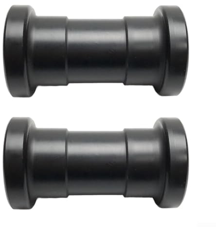 Alanmoship Máquina de remo y rodillo de rodillo de entrenamiento abdominal con acero inoxidable 638Zz para equipo de fitness de tubo rectangular de 70 mm, longitud de 96,2 mm, agujero de montaje de 8