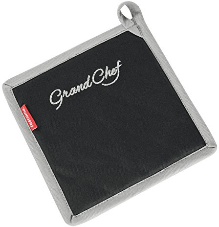 Tescoma 428842.45 GrandChef Presina da Forno, Cotone, Nero, 20 x 19 x 0.6 cm, 1 Pezzo