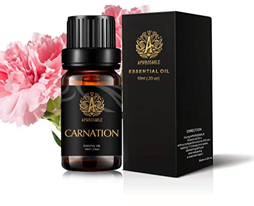 Aromaterapia Garofano Olio essenziale per diffusore, 100% Pure Garofano profumato olio per umidificatore, Olio essenziale Garofano per casa, 10ml aromaterapia Garofano Olio per Soap Fare
