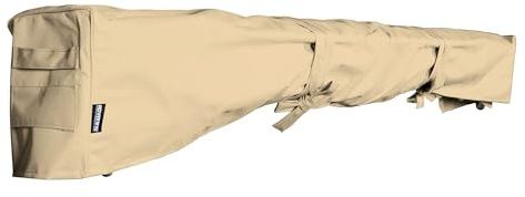 ADVANING, Funda Protectora para toldos retráctiles, Resistente a la Intemperie, de 16 pies de Ancho, Tela de poliéster Resistente a la Intemperie, Color: Beige