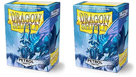 Dragon Shield Mat, Petrol Card Films, Card Sleeves for Trading Cards Such as Pokemon Magic, Standard Size