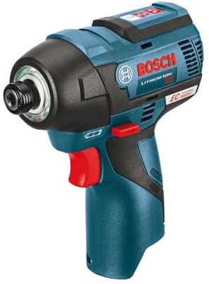 Bosch PS42N 12V Max Brushless Impact Driver (Bare Tool) | 1/4-In Hex Collet | Cordless Design | Compact Head Length | Variable Speed Trigger | Lightweight Housing | Ergonomic Grip