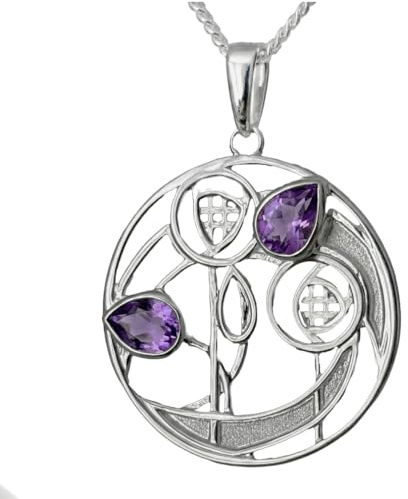 Cairn Charles Rennie Mackintosh Silver Pendant - Impact. 420AM