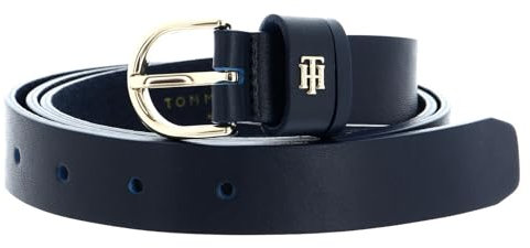 TOMMY HILFIGER TH Timeless Curve Belt 2.5 W120 Desert Sky