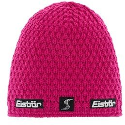 Eisbär Trail Crystal Skipool Beanie Strickmütze Skimütze Wollmütze Merinomütze Wintermütze Damen - Made in Austria mit Futter, Futter Winter Herbst-Winter