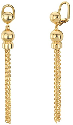 Traveller Ohrclip - Hänger - 22kt vergoldet - Quaste - 157529