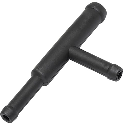 AERZETIX - C66174 - Brida de líquido refrigerante de 90° en forma T - número de entradas/salidas: 3 - compatible con VW 074 121 438C - mecánica