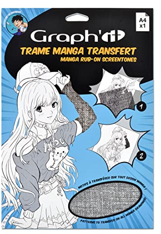 GRAPH'IT GI00413 Manga-Tresse, Textil, A4