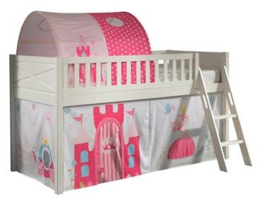 Vipack Scott Hochbett und Vorhang und Tunnel Princess