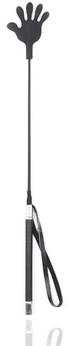 ATTAWA Spannend Handform Gerte Spanking Peitsche Reitpeitsche Leder Peitschen Verführung Paddel Erotik Flogger BDSM Erwachsener Whips Fetisch Cosplay SM Sex Spiele Spielzeug für Paare,Schwarz,D