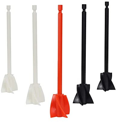 Yurhuit Epoxy Mixer Attachment Paint and Resin Mixer Paddles Paint Mixer Drill Attachment