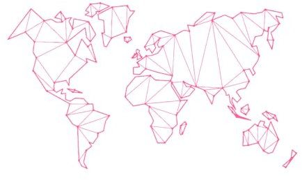 Wandaufkleber mit abstrakter Weltkarte, Vinyl, für Wohnzimmer, Hintergrunddekoration, Geographie, Erde, Aufkleber, Wandtattoo, Schlafzimmer, Kinderzimmer, groß – 51 x 91 cm