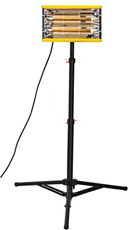 Lampada per la polimerizzazione della vernice Lampada da polso a infrarossi a infrarossi 2000W Lampada da forno a forma di lampada a infrarossi a infrarossi Lampada a infrarossi Lampada a tenuta stagn
