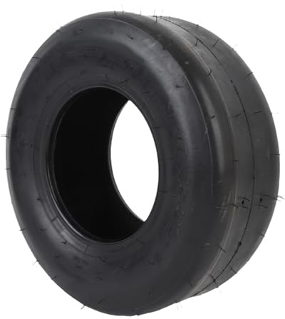 Oreilet Pneumatici Rasaerba 6 Pollici, 13x5,00-6 Tread Liscio 4 Pneumatici Giardino Sostituzione 4 Strati per Lanciaputtini per Spavoneggia