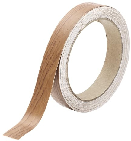 Bande de Chant 18 mm x 10 m, Ruban de Placage Bois pour Meubles | Ginkgo Mélamine Autocollant de Placage Maintien sûr sans Repassage pour Meuble Portes Plans Bricolage