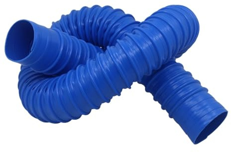 HWWW 40-200 mm x 1 m Lüftungsschlauch for die Holzbearbeitung, Rauch- und Staubabsaugung, for industrielle PVC-Flexschläuche, Wellschläuche(3M,ID160mm)