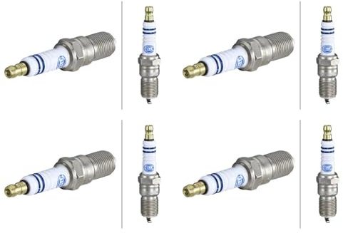 4x Hella Platinum Zündkerzen | 4x 8EH 188 705-391 passend für 4-Zylinder C-Max Focus
