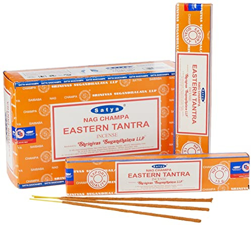 Satya Räucherstäbchen, Schwarz, Ostertantra