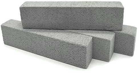 MARYTON Pumice Stone for Toilet Cleaning, Pumice Sticks to Remove Water Rings Stains on Toilets Bowls, Pack of 4